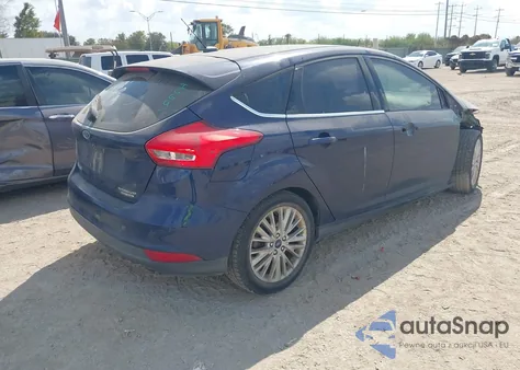 2016 Ford Focus Titanium из США, поврежденный, VIN 1FADP3N2XGL356169